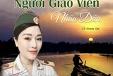 NSƯT Hương Giang thể hiện ca khúc “Bài ca Người Giáo viên Nhân dân”