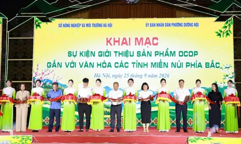 Không gian kết nối di sản OCOP và văn hóa miền núi phía Bắc tại Thủ đô