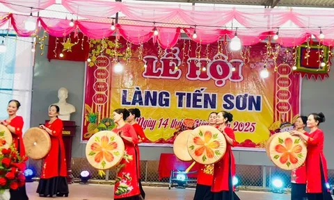 Bắc Giang: Lễ hội truyền thống đình làng Tiến Sơn, xã Hợp Đức (huyện Tân Yên)
