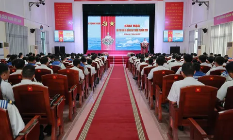 Vùng 3 Hải quân tổ chức khai mạc Hội thi cán bộ giảng dạy Chính trị năm 2026