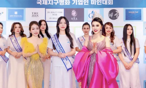 Abigail Elaine xuất sắc đạt danh hiệu Á hậu 2 - Hoa hậu Doanh nhân Hòa bình Trái đất Quốc tế 2026