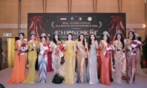 Doanh nhân Nguyễn Thị Ánh đạt danh vị Á hậu 3 Hoa hậu doanh nhân toàn năng quốc tế 2026
