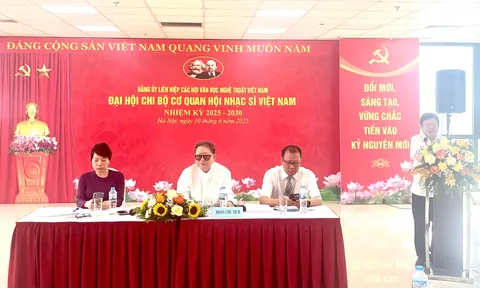 Đại hội Chi bộ Hội Nhạc sĩ Việt Nam Nhiệm kỳ 2025 – 2030