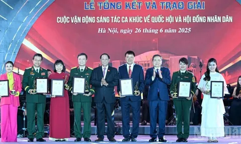 Lễ tổng kết và trao giải Cuộc vận động sáng tác ca khúc về Quốc hội và Hội đồng nhân dân
