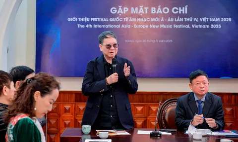 300 nghệ sĩ quốc tế và Việt Nam tham dự Festival Âm nhạc Mới Á – Âu 2025