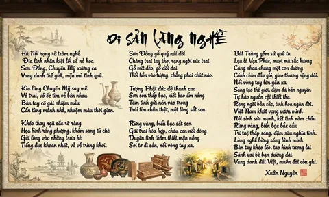 Di sản làng nghề: Khát vọng vươn mình từ nguồn cội tinh hoa