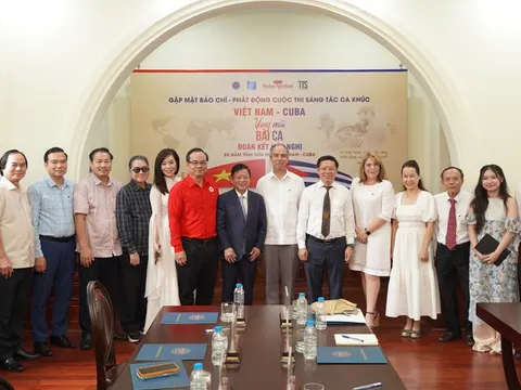 Cuộc thi sáng tác ca khúc "Việt Nam - Cuba: Vang mãi bài ca Hữu nghị": Gắn kết tình đoàn kết vĩnh cửu