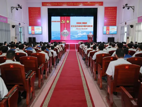 Vùng 3 Hải quân tổ chức khai mạc Hội thi cán bộ giảng dạy Chính trị năm 2026