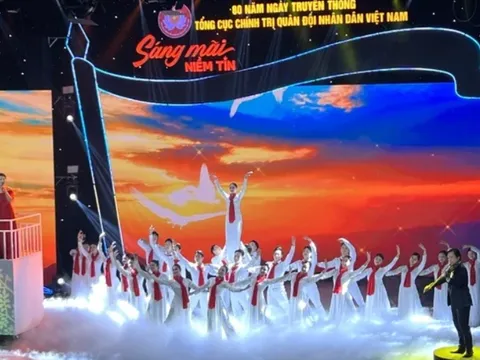 “Sáng mãi niềm tin” với Đảng, Tổ quốc và nhân dân