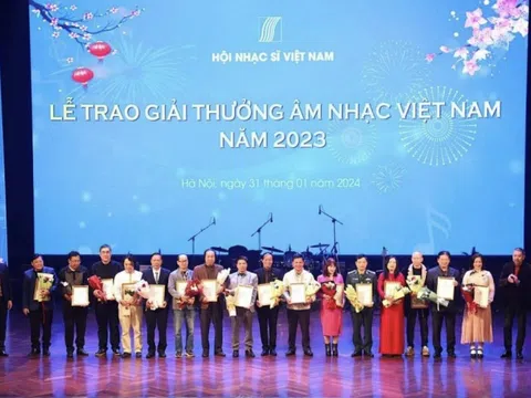 'Lễ trao giải thưởng Âm nhạc Việt Nam 2024': Đêm hội vinh danh các nghệ sĩ, nhạc sĩ Việt