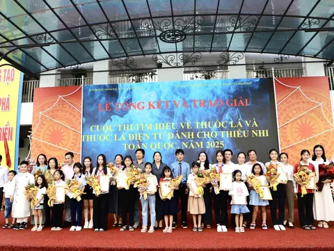 Từ kiến thức đến hành động: Thiếu nhi Việt Nam nói không với khói thuốc và kiến tạo tương lai xanh