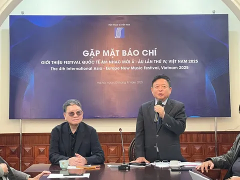 Nghệ sĩ 15 quốc gia, vùng lãnh thổ tham gia Festival quốc tế âm nhạc mới Á – Âu