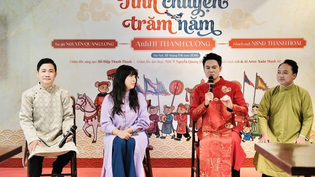 “Tính chuyện trăm năm”: Khát vọng làm mới di sản bằng trí tuệ nhân tạo của nghệ sĩ AnhHI Thanh Cường và nhạc sĩ Nguyễn Quang Long