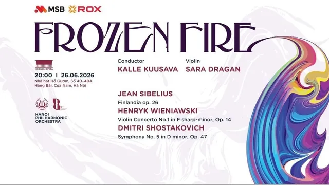 Dàn nghệ sĩ quốc tế hội tụ trong đêm hòa nhạc "Frozen Fire" tại Hà Nội