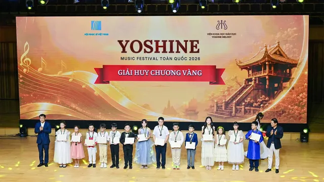 Liên hoan Âm nhạc toàn quốc Yoshine năm 2026: Dấu ấn hội nhập và phát triển nghệ thuật biểu diễn