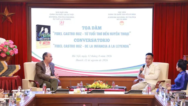 Nhà báo Vương Xuân Nguyên chia sẻ về ấn phẩm “Fidel Castro Ruz - Cuba trong trái tim nhân dân Việt Nam”