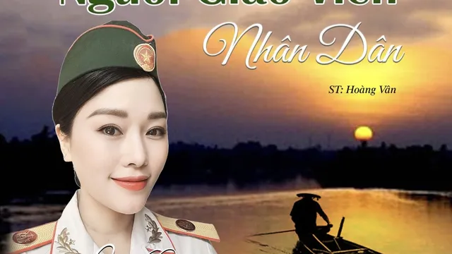 NSƯT Hương Giang thể hiện ca khúc “Bài ca Người Giáo viên Nhân dân”
